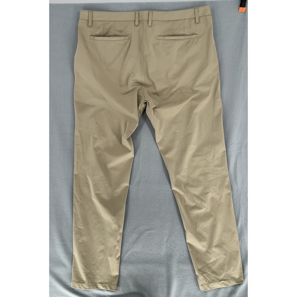 Rhone Commuter Slim Pant Tan Khaki Men's 40x33.5 Stretch Performance Golf Casual - Picture 3 of 7